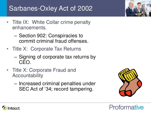 sarbanes oxley act summary pdf sarbanes oxley 404
